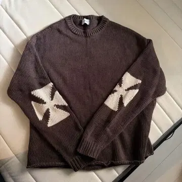 ASKYURSELF Chunky Cross Knit 아스크유어셀프