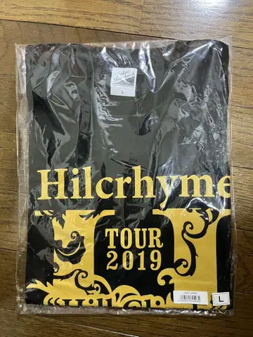 Hilcrhyme 투어 티셔츠 2019 L 사이즈