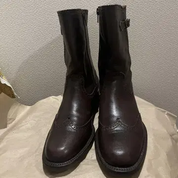VELETTO 다크 브라운 웨스턴 부츠