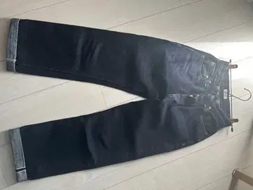 LENO 스트레이트 데님 000 사이즈 다크 블루