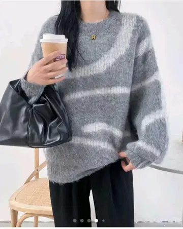 ABITOKYO 샤기 니트