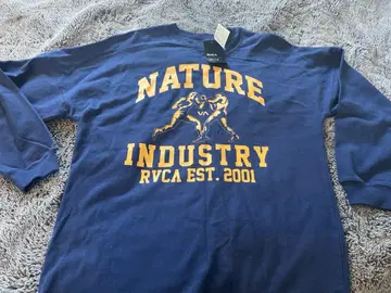 [ 미사용 새상품 ] RVCA 루카 얇은 소재 트레이닝복 롱 T