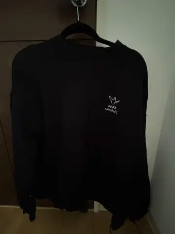 MARK GONZALES 블랙 맨투맨 M
