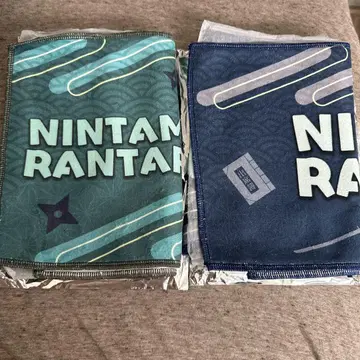 닌타마 x 극락탕 타월 2개 세트