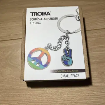 TROIKA 평화 마크 키링 스몰