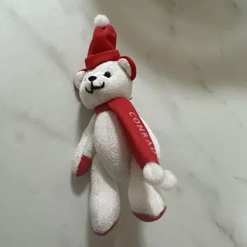 콘래드 베어 산타 봉제 인형 키체인