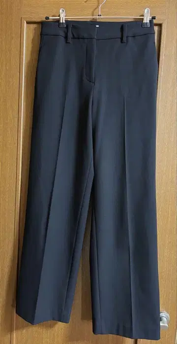 PLST 블랙 웜 리저브 와이드 팬츠 M