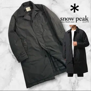 인기 SNOW PEAK WAXED C/X 다운 코트 다운코트 S