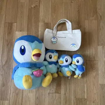 팽도리 봉제 인형 세트 토트백 포함