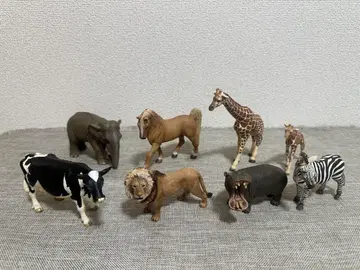 Schleich 8체 세트 동물 피규어