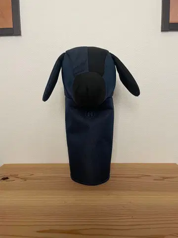 브리핑 강아지형 헤드커버 드라이버용 네이비