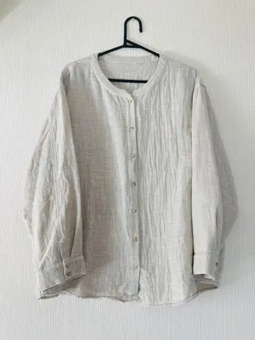 WILLFULLY 더블 거즈 블라우스