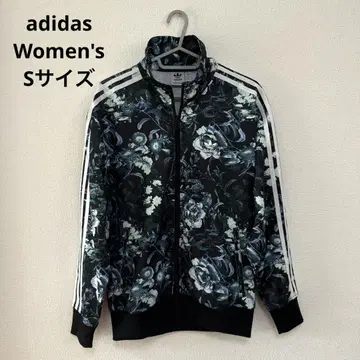 adidas 트랙 자켓 플라워 프린트 저지 S