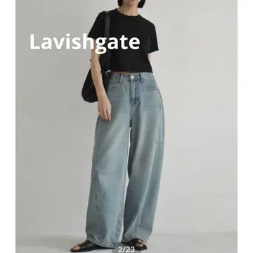 Lavishgate 코쿤 데님 팬츠 S 라비쉬게이트