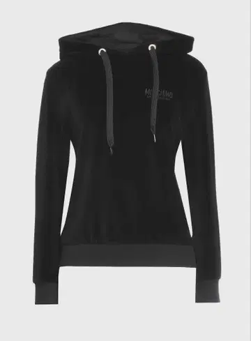 MOSCHINO UNDERWEAR 다크 퍼플 후드티