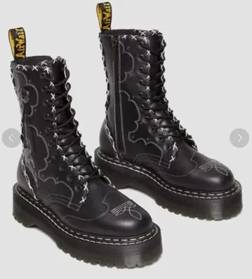 Dr. Martens JADON HI 고딕 아메리카나 10 홀