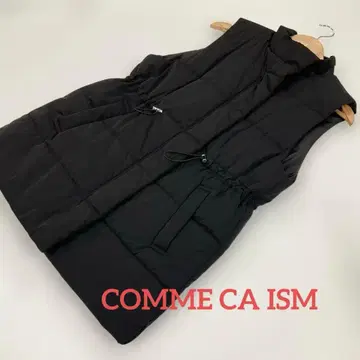 COMME CA ISM 롱 기장 나일론 베스트 SIZE 9 #2699