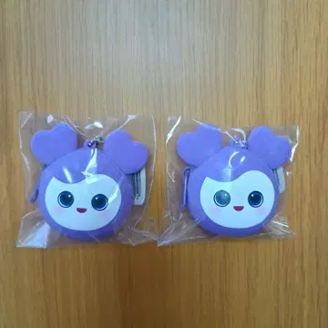 [ 2개 세트 ] 서브리 사나 실리콘 미니 지갑 TWICE LOVELYS