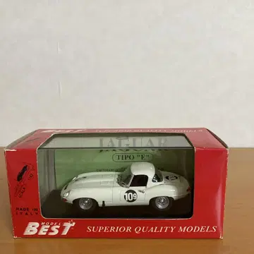 BEST 재규어 E 타입 1/43 모델카