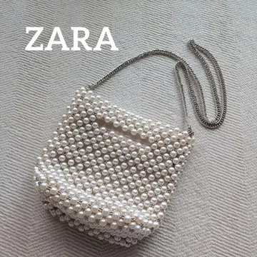 ZARA 펄 숄더 체인 핸드백