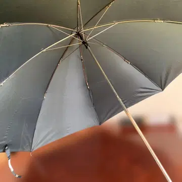 [ 중고 ] 그레이 접이식 우산 우천 겸용 스트랩 포함 18-342