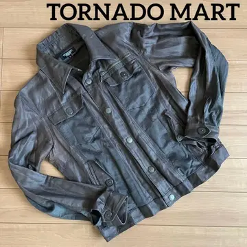 [ TORNADO MART ] 브라운 긴팔 자켓 [ L ]