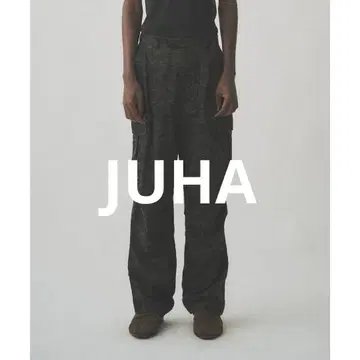 JUHA 카무플라주 카고 팬츠 ( 올리브 )