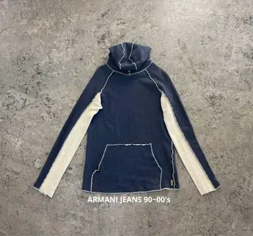 ARMANI JEANS 90~00's ARCHIVE HOODIE Y2K