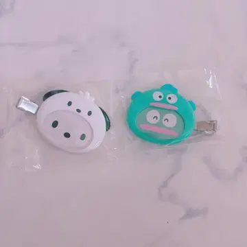 산리오 커스텀 헤어 클립 포차코 한교동