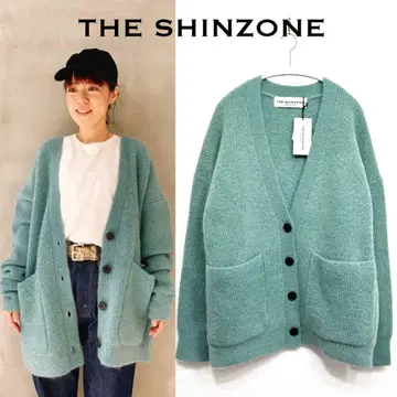 새상품 THE SHINZONE MOHAIR V-NECK CARDIGAN