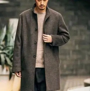 저널 스탠다드 메리노울 하운드투스 스텐카라 코트 L 140s