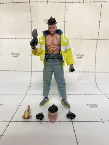 사이버펑크 엣지러너 데이비드 1/12 액션 피규어