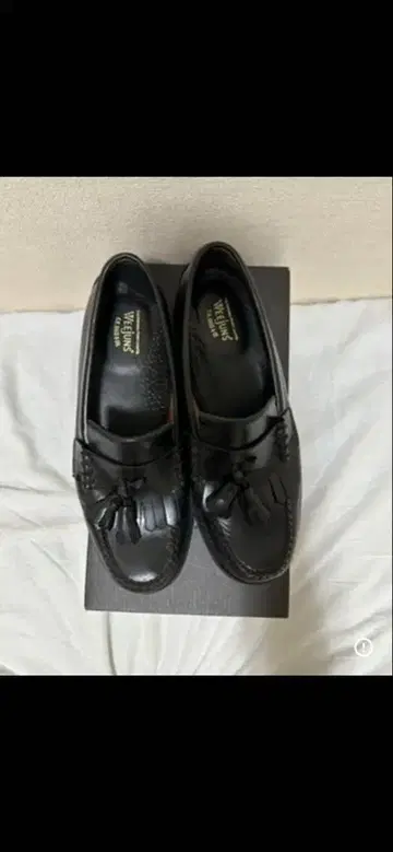 G.Hbass 블랙 태슬 로퍼