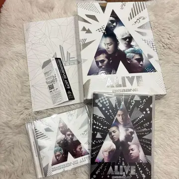 BIGBANG ALIVE 초회 생산 한정판 COMPLETE BOX DVD