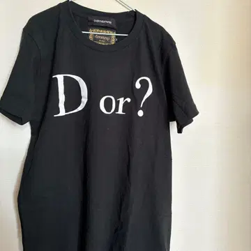 drestrip D or? 블랙 티셔츠 M