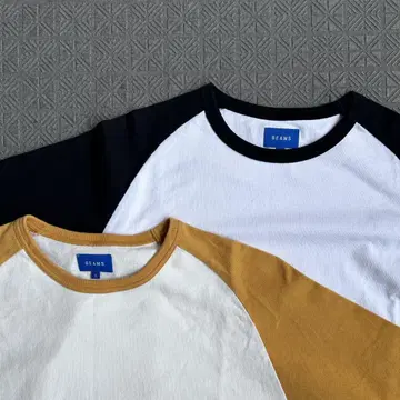 BEAMS 래글런 슬리브 베이스볼 T셔츠