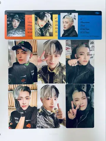 ATEEZ 홍중 Guerrilla 봉입 트레이딩 카드 9장