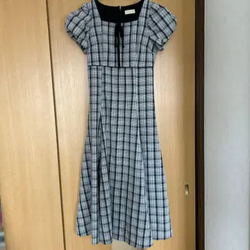 anmille 원피스 체크 머메이드 OP