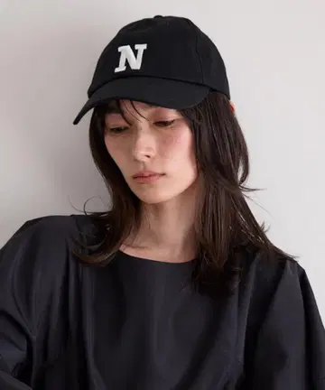 N.WITH N. 로고캡 블랙