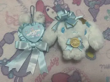 시나모롤 봉제 인형 로제트 캔뱃지 부활절