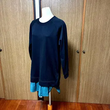 티티카카 롱 트레이닝복 셔츠 원피스