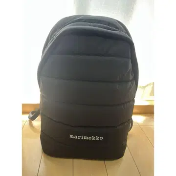 새상품급 마리메꼬 블랙 백팩 퀼팅