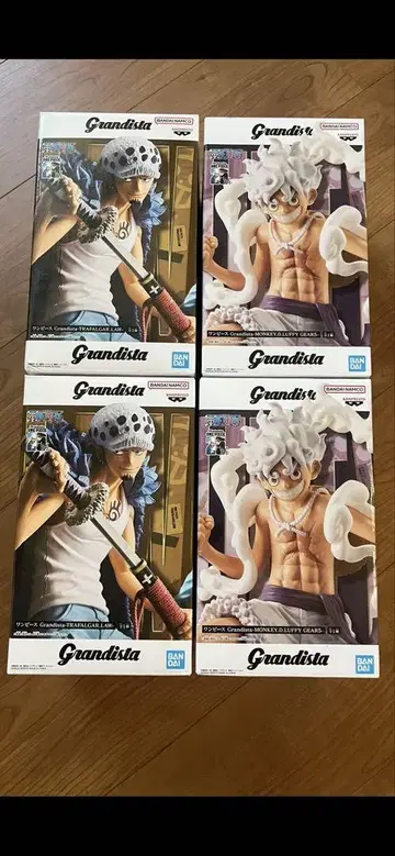 원피스 Grandista 로, 니카 피규어 4체 세트
