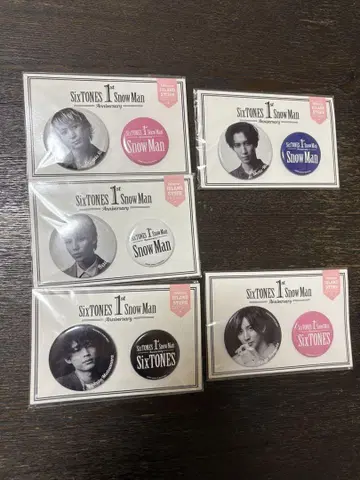 SnowMan, SixTONES, 나니와단시, Lil  굿즈