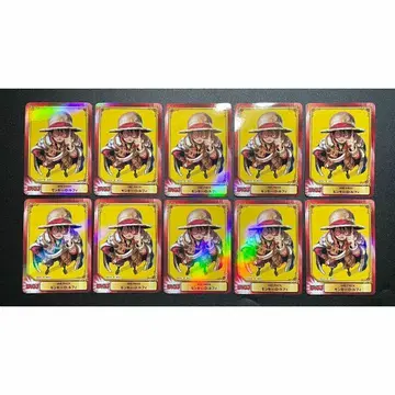 10장 SCF 카드 2025 원피스 루피 점프 페어