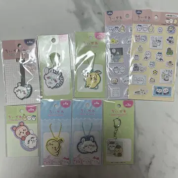 치이카와 (먼작귀) 러버 키체인 묶음 판매