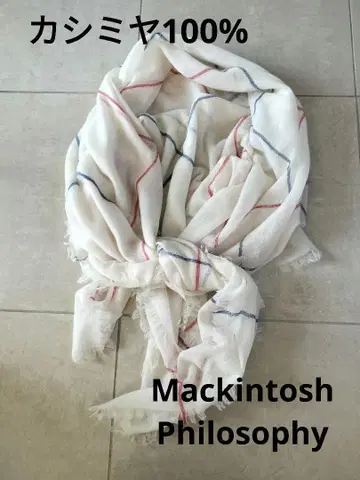 MACKINTOSH PHILOSOPHY 스톨 정사각형