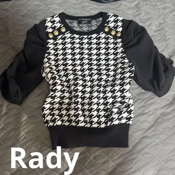 Rady 하운드투스 체크 상의 언니