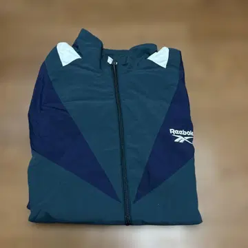 Reebok 나일론 자켓 네이비/화이트