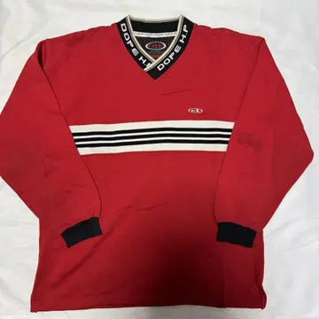OOPE H.P V넥 트레이닝복 레드 XL 사이즈 올드